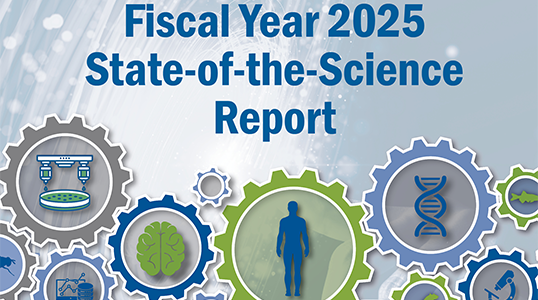 Fiscal Year 2025 State of Science Report Cover.