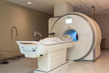 The Olin Neuropsychiatry Research Center’s wide-bore magnetic resonance imaging scanner