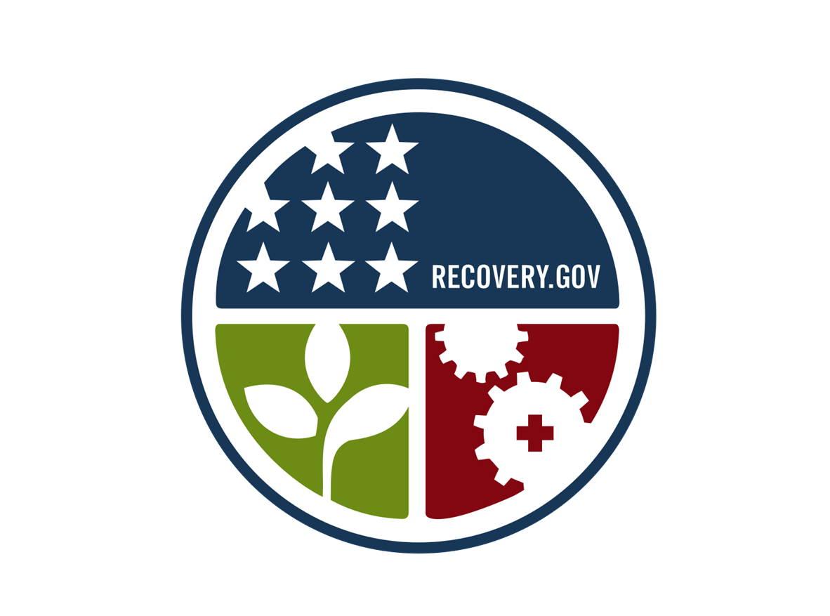 American Recovery and Reinvestment Act emblem.